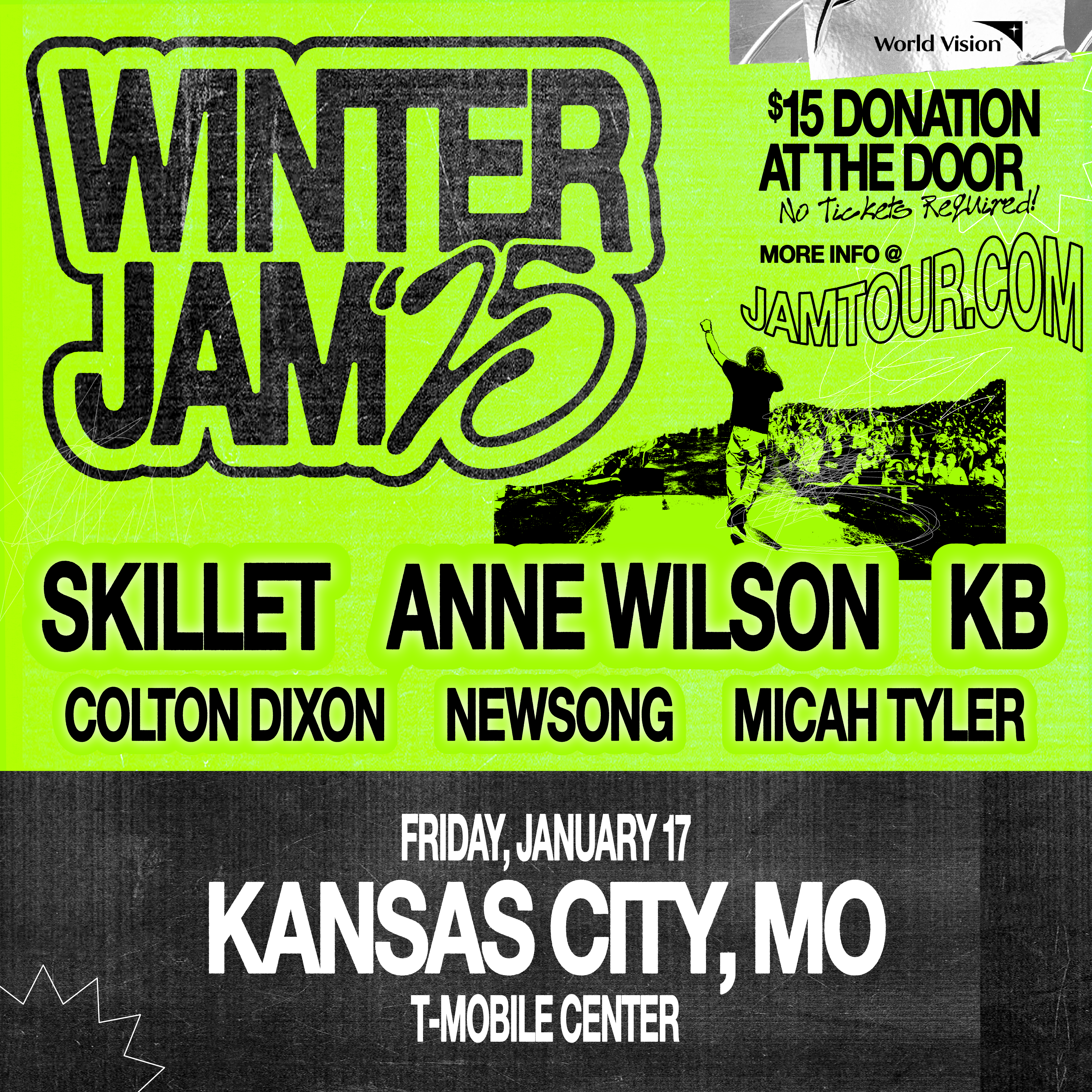 Winter Jam with Ann Wilson, Skillet, Colton Dixon, Micah Tyler and more in Kansas City image